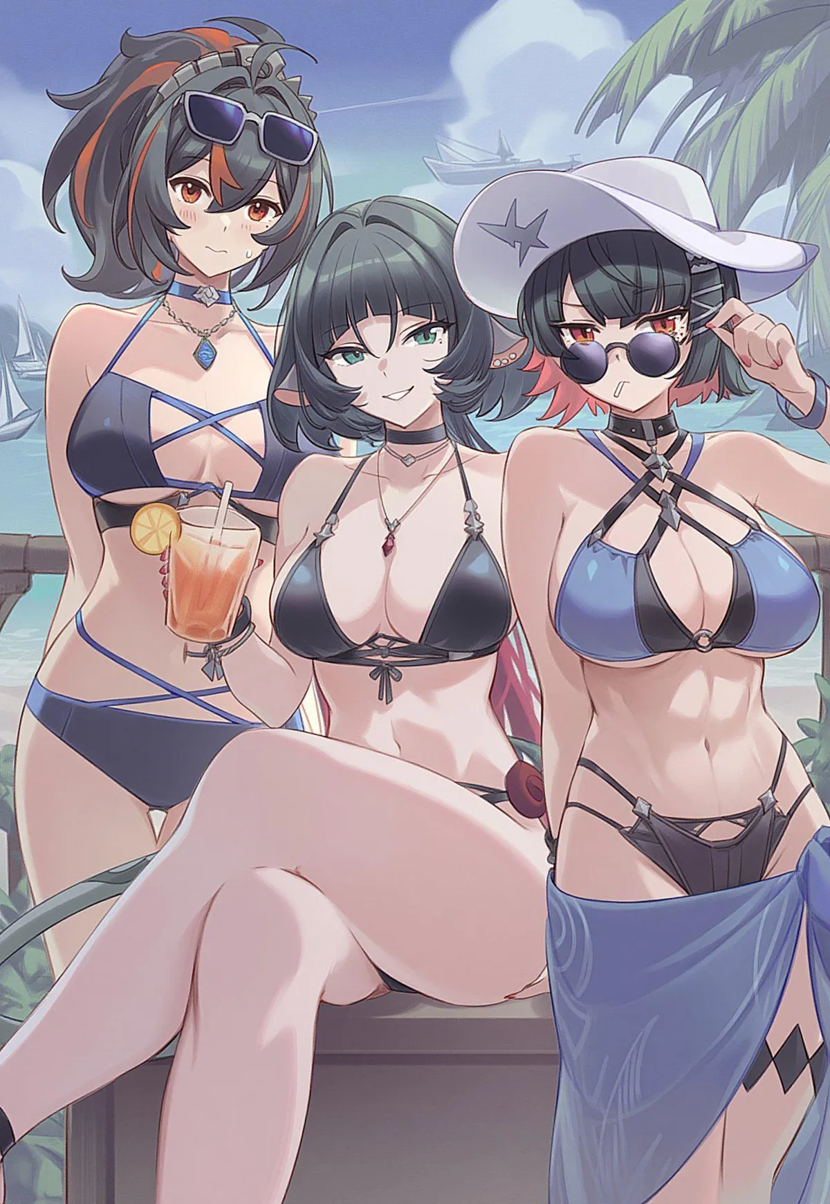Zhu Yuan, Ellen Joe and Jane Doe [Zenless Zone Zero]