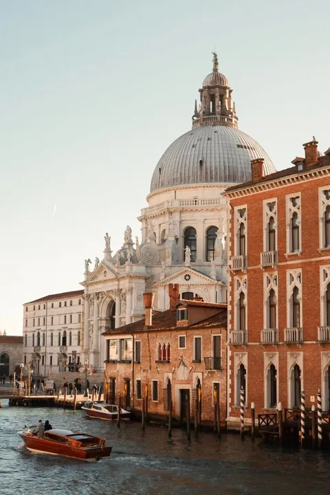 Sunny autumn day in Venice