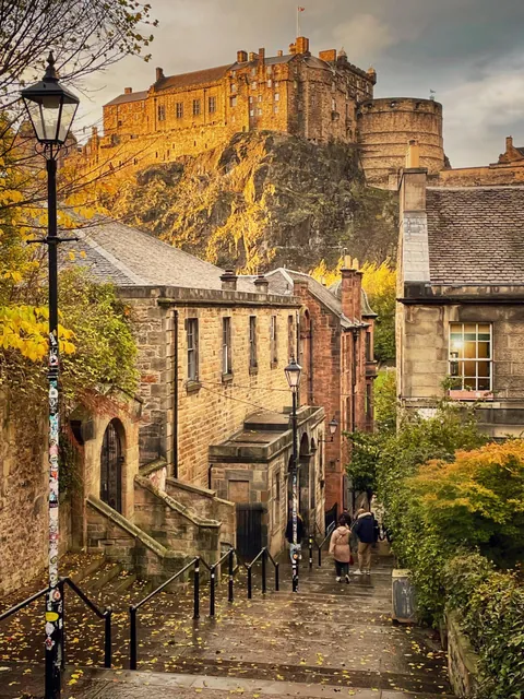 Edinburgh, Scotland this evening