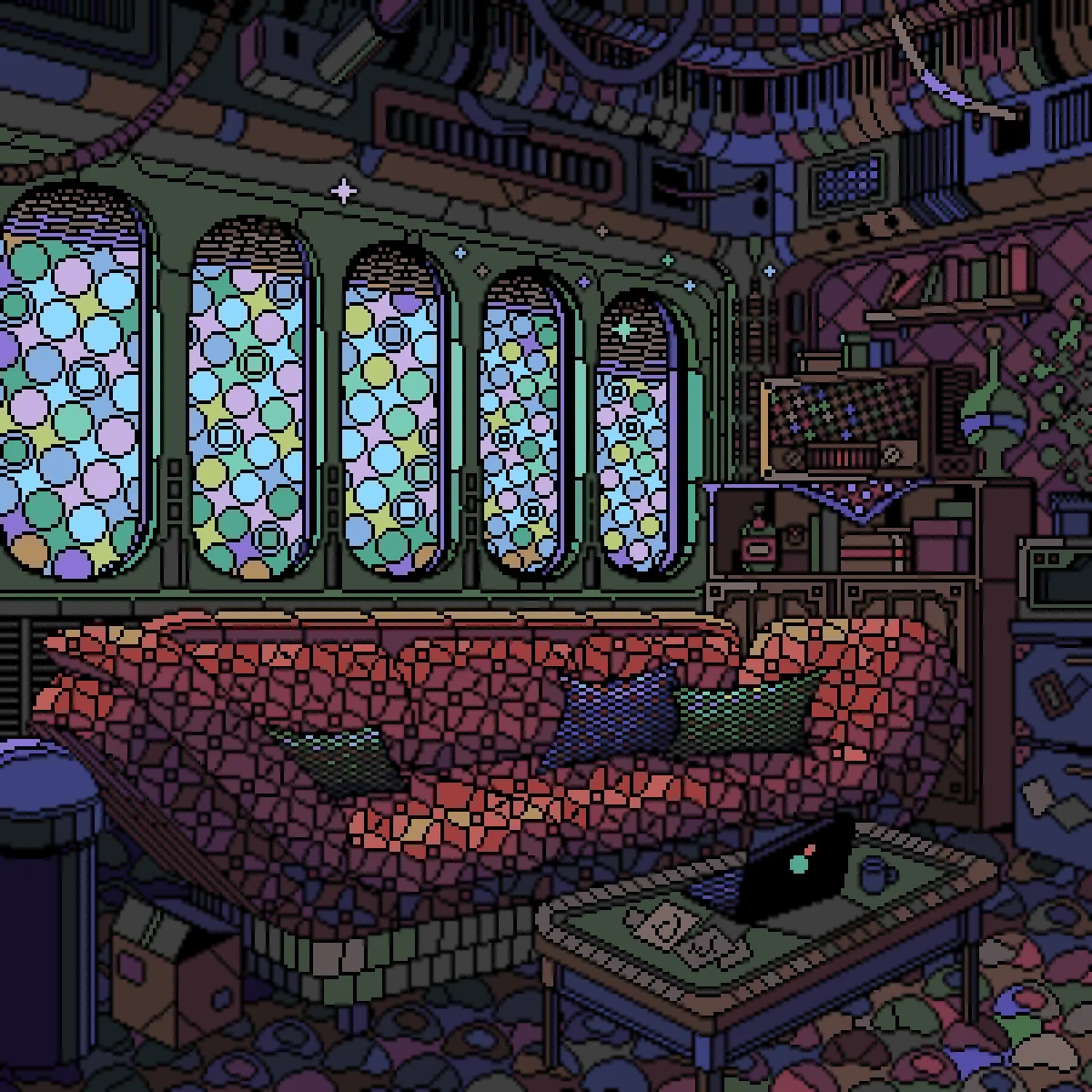 I never know if my painting is ready or not.