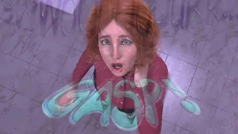 TakeOverTember Day 20: Oral Invasion (Comic: Splintered Cells 3) - The slime needs a solid bod to infiltrate the facility... how about THAT lovely redhead? Open wiiiide!