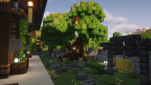 Ultimate Realistic Japanese Survival Base – Full Compound Build in Minecraft