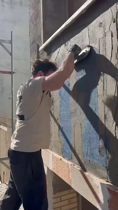 Artificial stone process with concrete