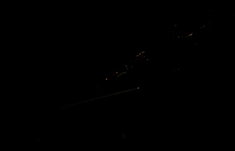 Polaris Dawn entry captured from ISS. More details in comments.