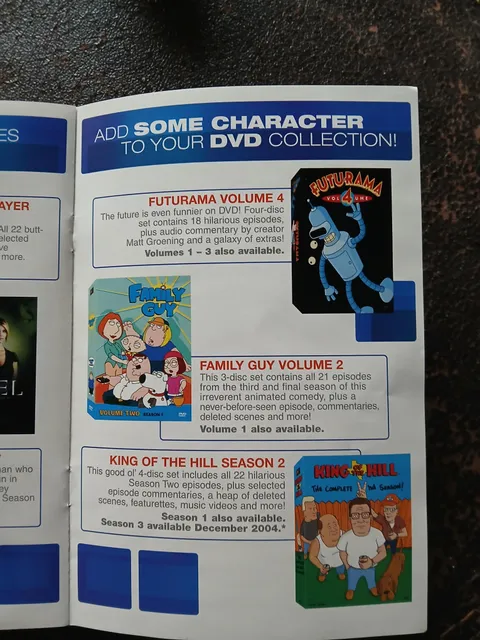 Fox DVD booklet from 2004 refers to Family Guy's 3rd Season as the last one