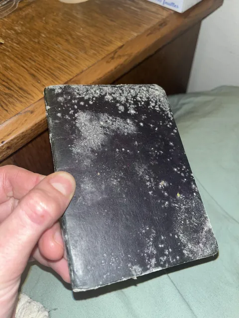 How I found my bf passport, tucked away in the nightstand