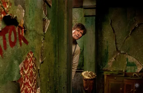 First Image of Crispin Glover in Surreal-Mystery 'Mr. K' - After spending the night in a remote hotel, a travelling magician is stuck in a claustrophobic nightmare when he discovers that he can't leave the building filled with unusual characters.
