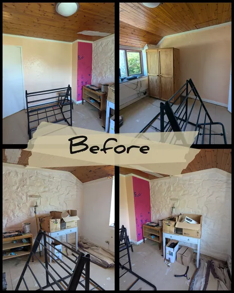 My Teen Son's bedroom ( swipe to the end for before)