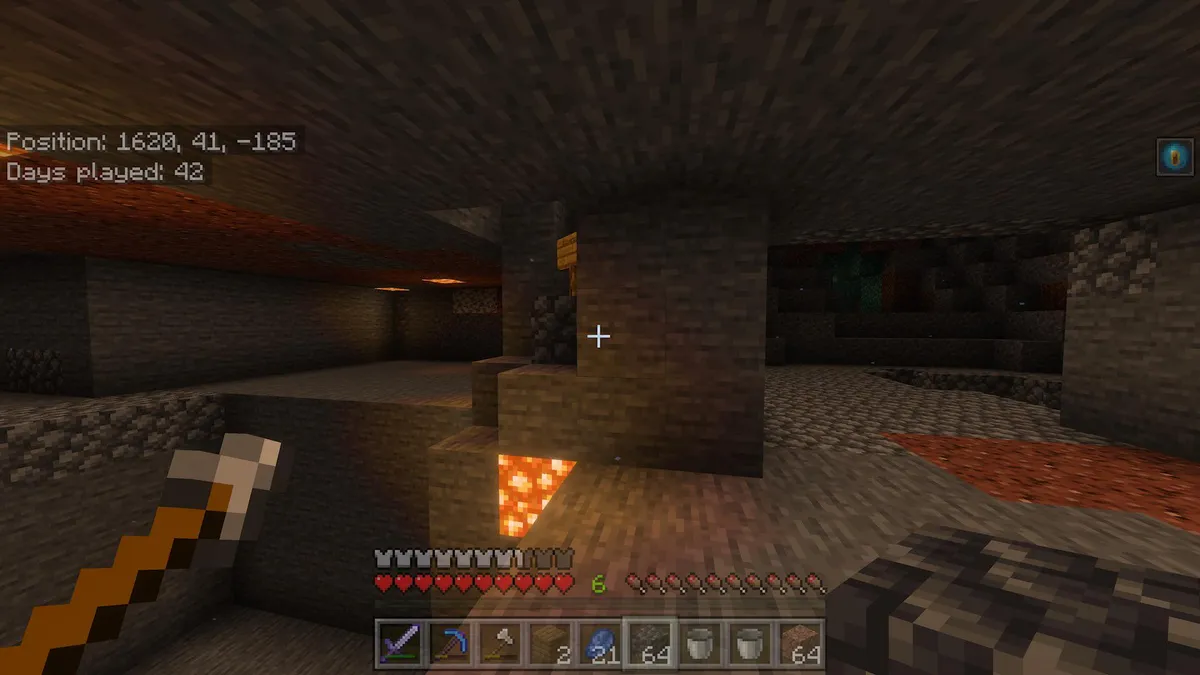 Vibrant Visuals makes water nearly invisible at night.