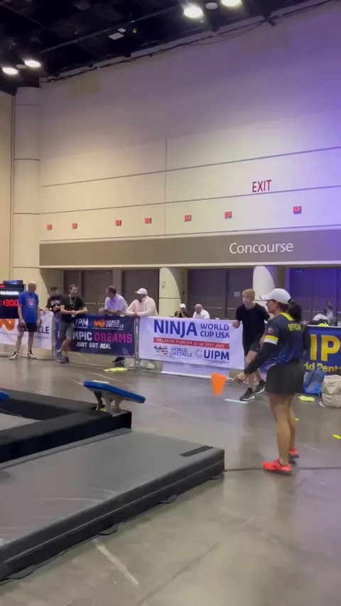 Ninja Warrior speed run