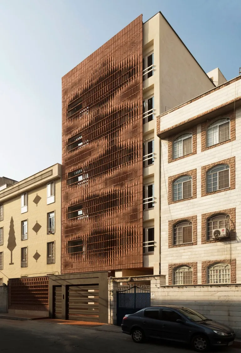 Residential project with bricks in Tehran, Iran by Admun Design