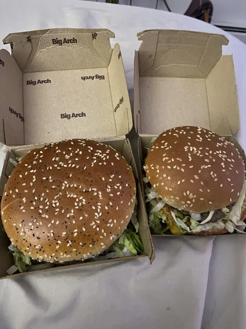 Big Arch Vs. Big Mac
