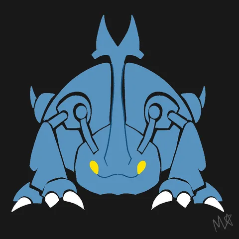 Made some Monster Hunter icon inspired Pokemon drawings!!