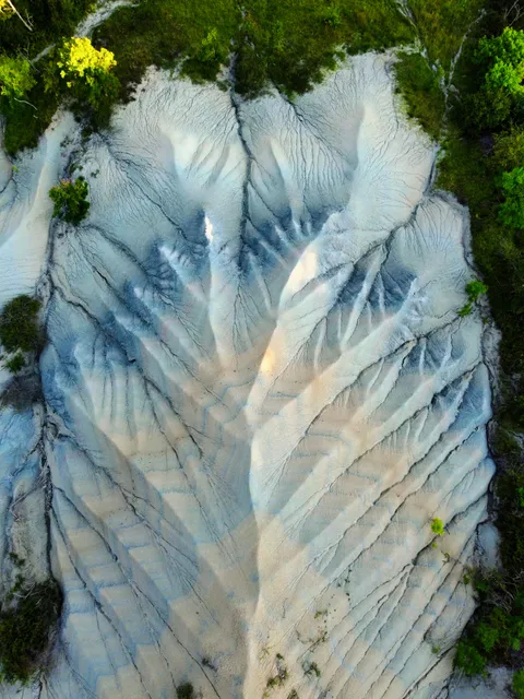 View from the top of the "French colorado", Ravin de Corbœuf, France [OC] [3000x4000]