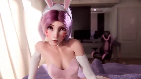 D.va hops into her Bunny Suit for a special mission (Entduke) [Overwatch]