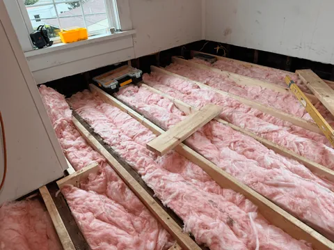 Replacing floor in older house - anything I should do while it's open?