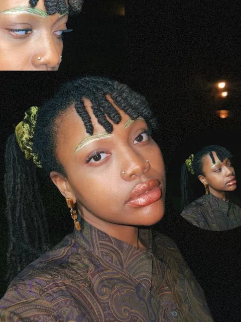 7 days of makeup with no eyebrows <3