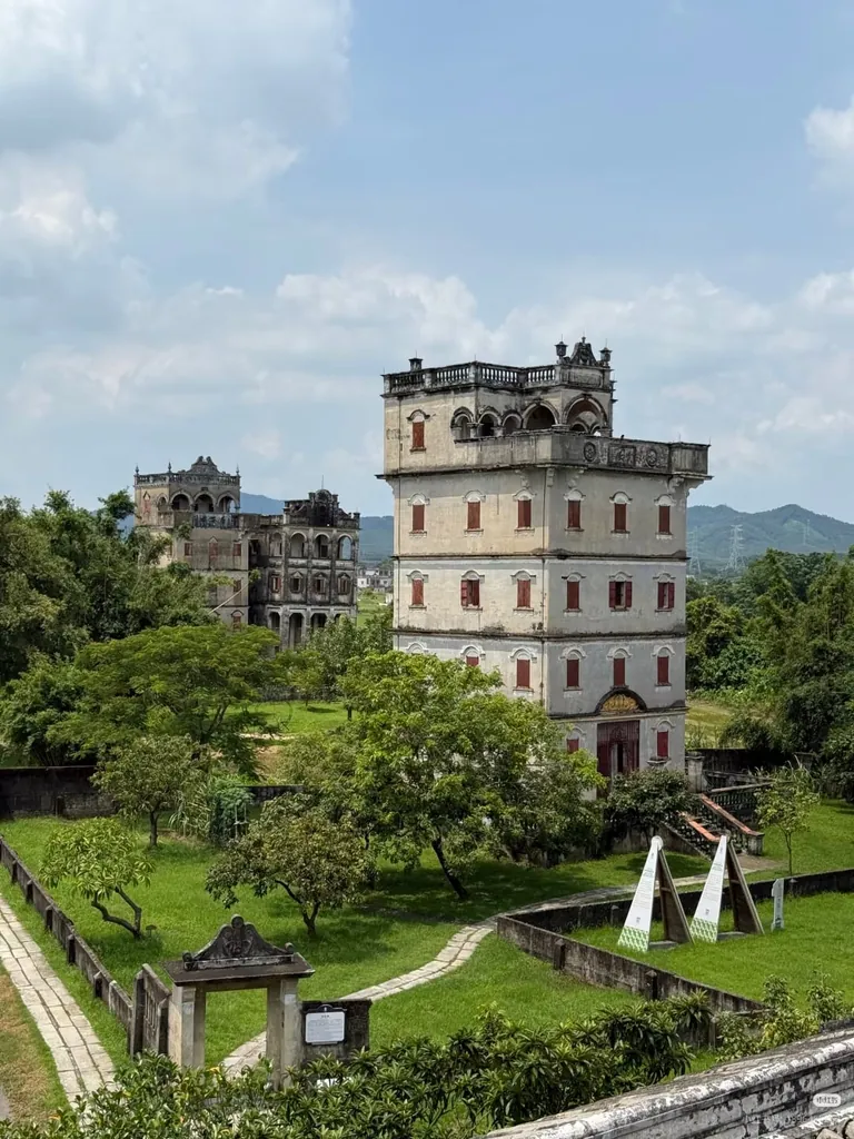 Not well known piece of Chinese architecture history, Diaolou tower villages of Kaiping, China