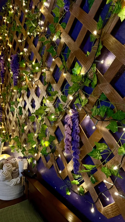 My daughter’s enchanted forest-themed nursery