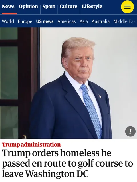 Imagine caring more about your golf view than human lives