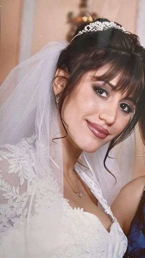 My parents on their wedding day, 1999