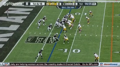 In 2013, Raiders QB Terrelle Pryor ran for a 93-yard touchdown, which is still the longest TD rush by a QB in NFL history. After throwing for 1,798 yards and rushing for 576 across 11 games, the Raiders gave up on him just a few weeks later and Pryor only threw 9 more passes the rest of his career.