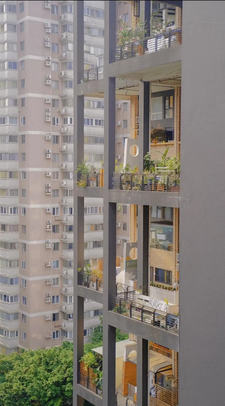 Very cool apartment design in Chengdu