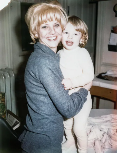 Some photos of me and my mom from 1970 through 1972