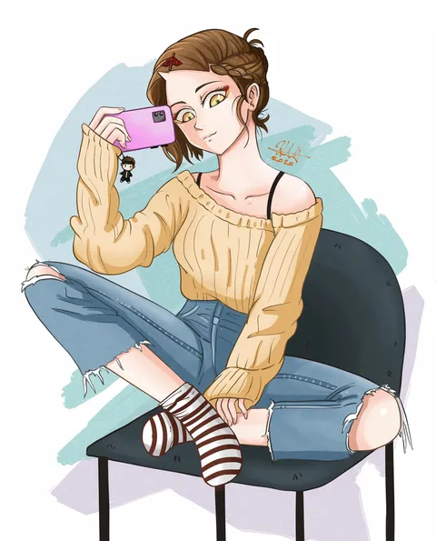 I drew Endorsi Jahad from Tower of God