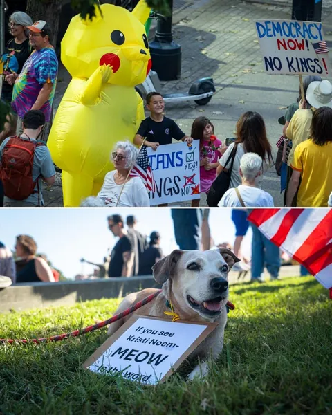 [OC] Nashville No Kings Rally