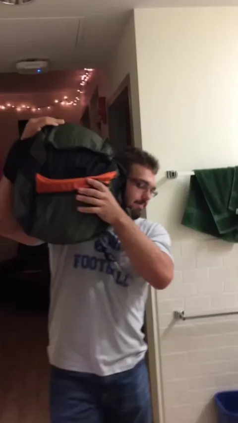 Had to watch my 10 year old brother for the weekend but dorm was 18+ only….