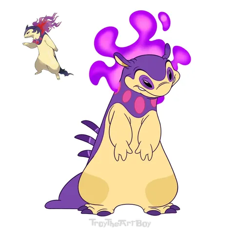 Drawing MORE Pokemon as Lilo and Stitch Experiments