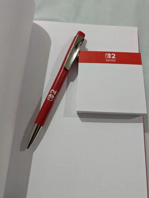 My Nintendo Switch 2 came with pre-order goodies (Official store)