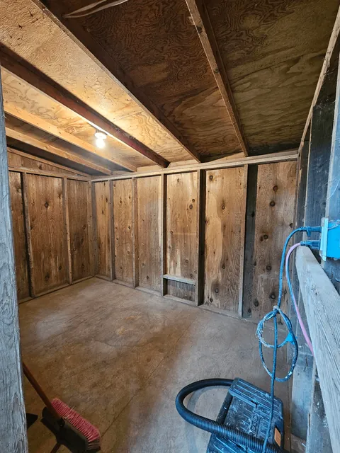 Proud completion of chicken coop to office conversion