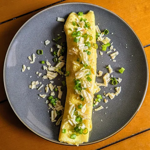 Sydney's omelette from The Bear.