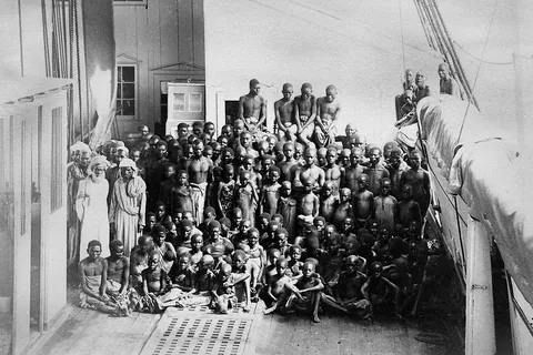Untold History: In 1868, the British Navy rescued African slaves from Arab slave traders in Zanzibar