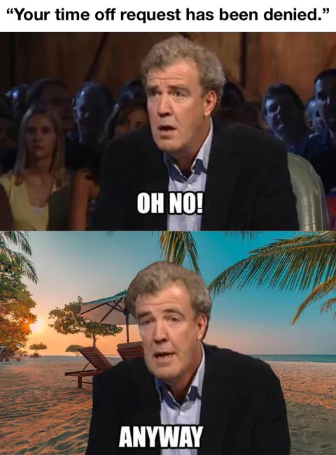 It wasn’t a request.