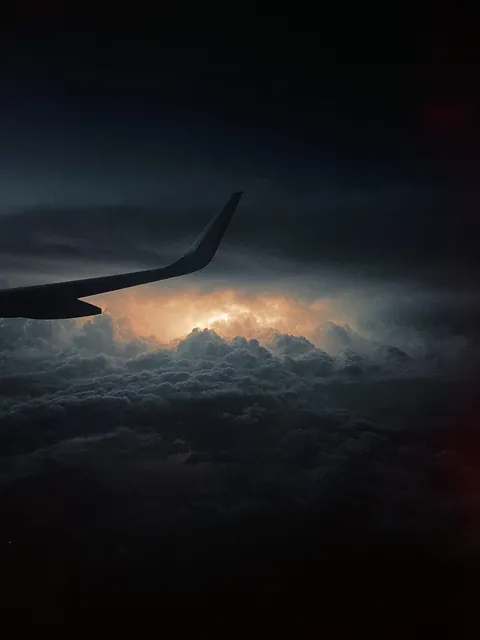ITAP of Thunderstorm from a plane