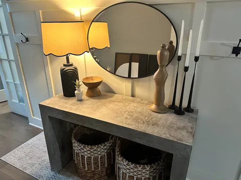 No way was I paying $2000 for a console table. Total was $75