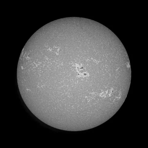 Believe I photographed a sun spot using my phone?