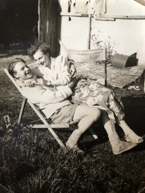 My beautiful Nana &amp; Grandad (great-grandparents) when they first married in 1956. A lovely couple ❤️