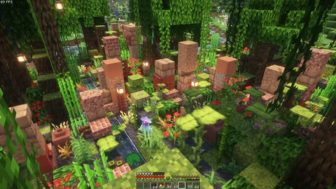 Detailing in Minecraft truly has evolved so much. How many blocks can you spot?