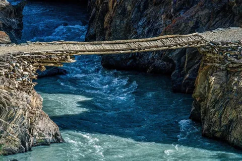 Pamirs of the Wakhan Corridor in Afghanistan. I walked alone across the border bridge at Ishkashim, hitched a ride then hired a donkey and walked up the valley for a week, then hired a horse and rode into the mountains for three weeks. Best trip ever!