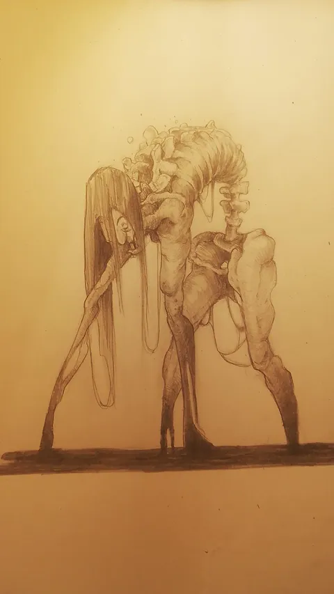 I started to draw again after 2 years. I am really happy.