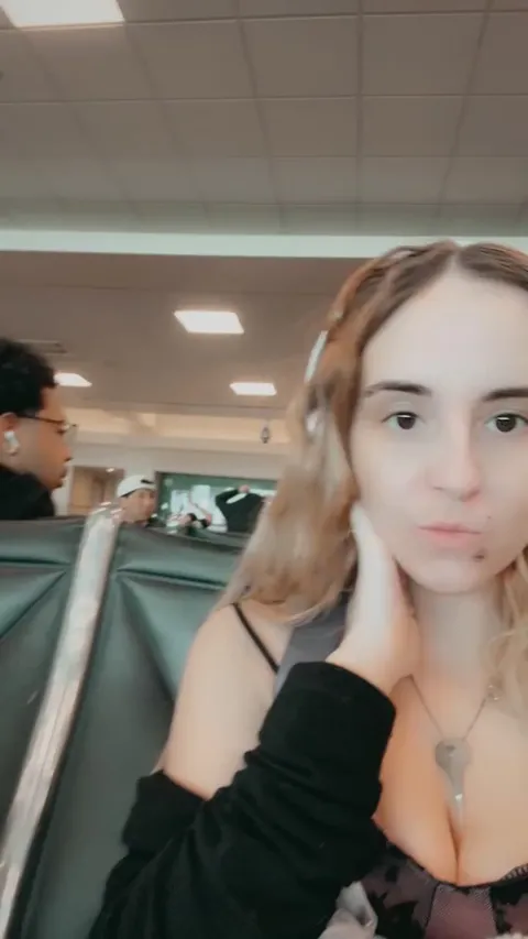 Nip slip at the airport