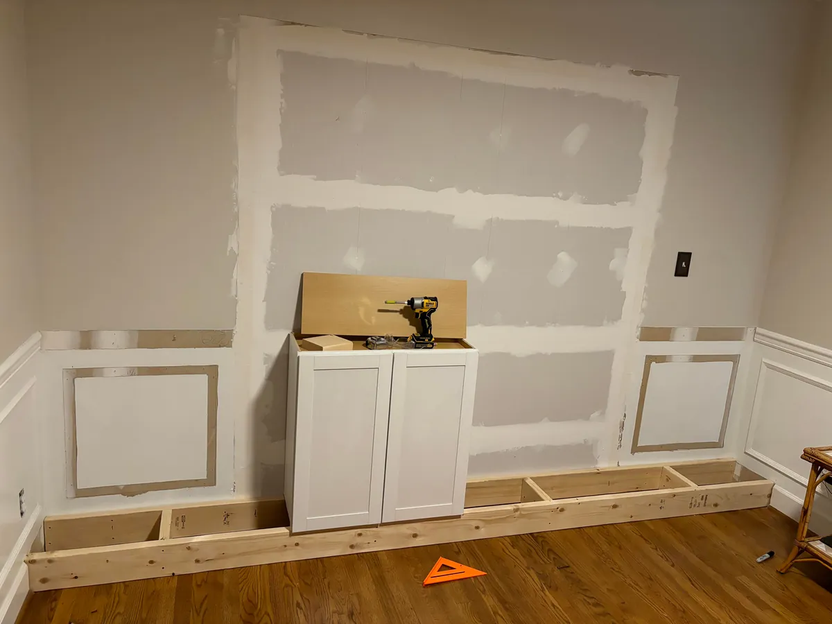 Dining Room Turned Library