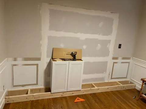 Dining Room Turned Library