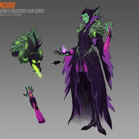 [Repost] Concept skins Overwatch 2 x Disney by Alfonso Pardo Martìnez