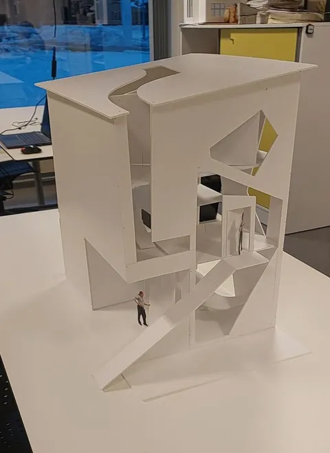 I made this in school.