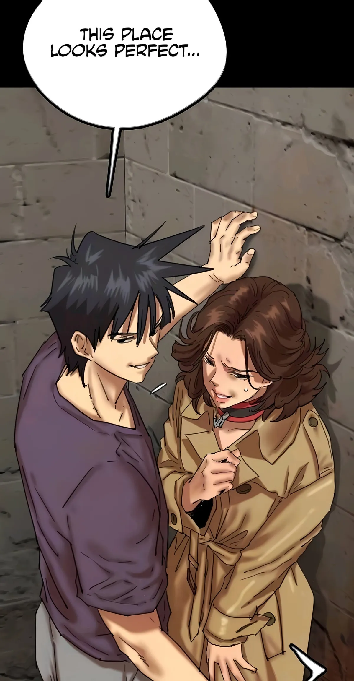 Taking a walk with his pet